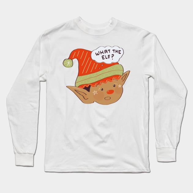 What The Elf? Long Sleeve T-Shirt by aaalou